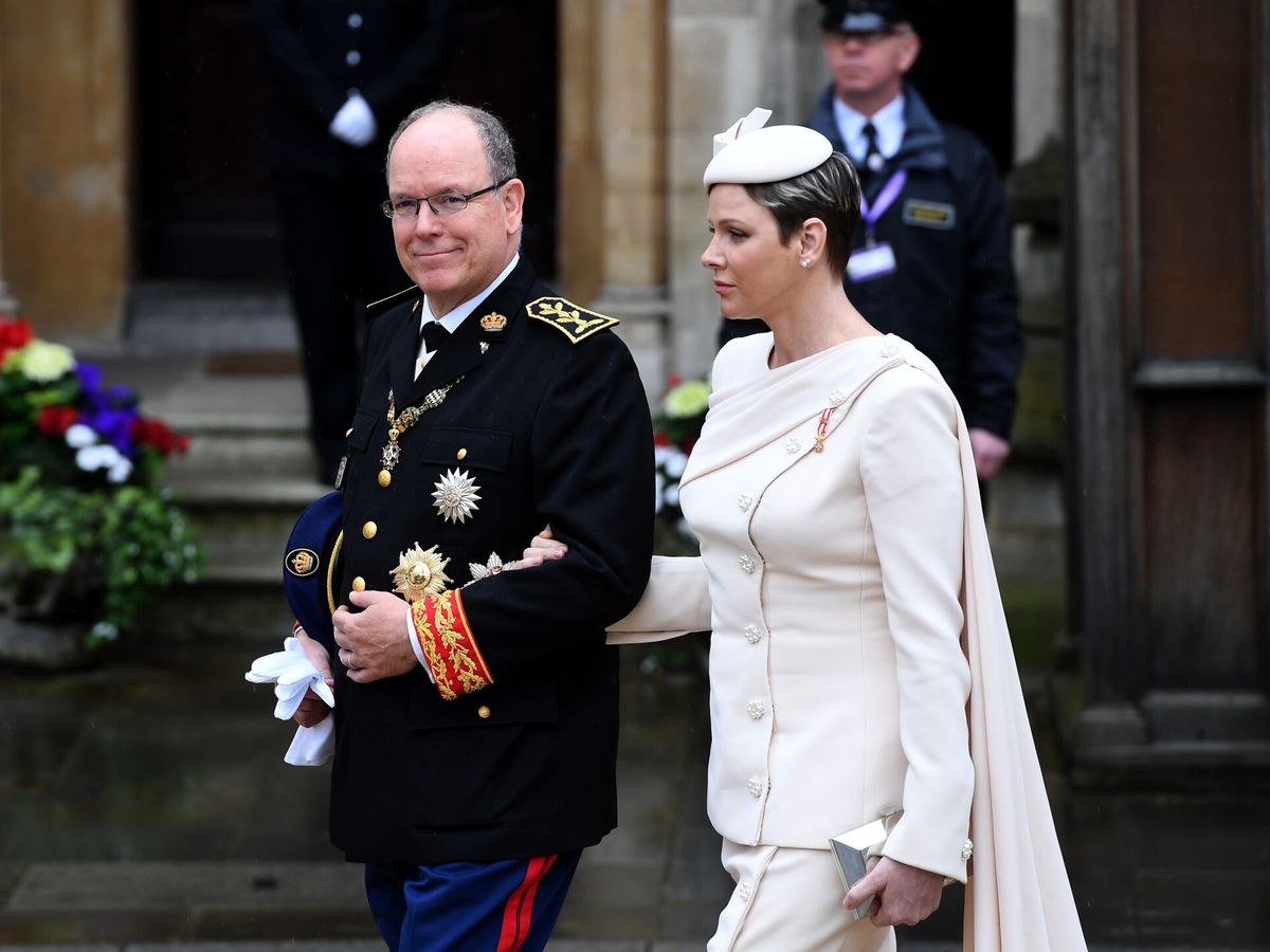 Alberto II y Charlene de Mónaco 