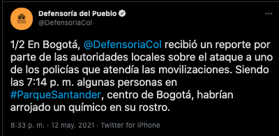 reporte defensoría del puebo