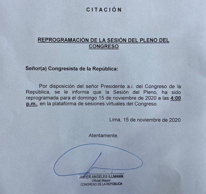 Congreso Perú