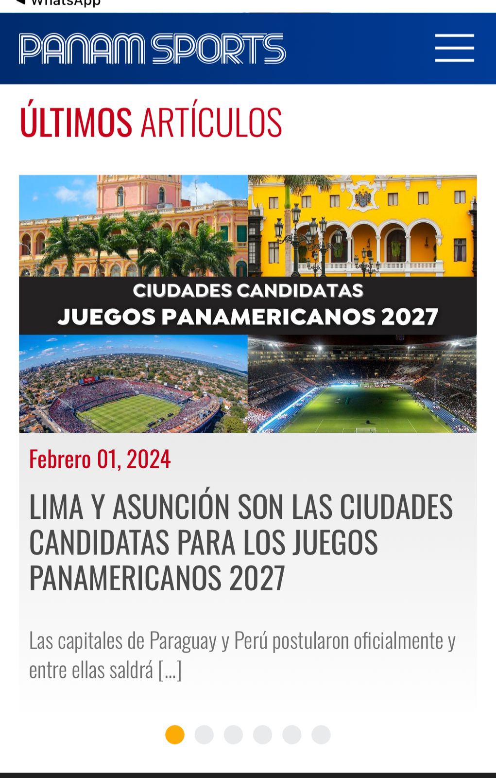 Juegos Panamericanos