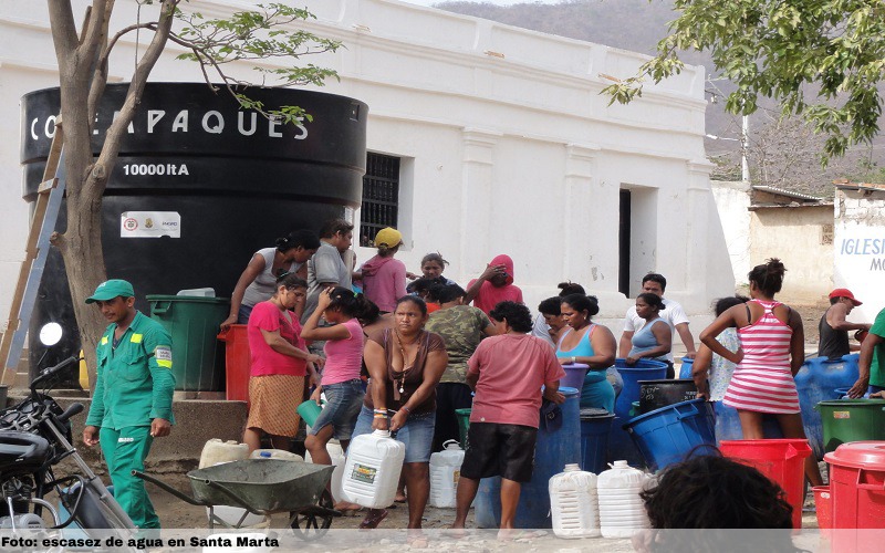 En el último mes 200 barrios han sufrido racionamiento de agua