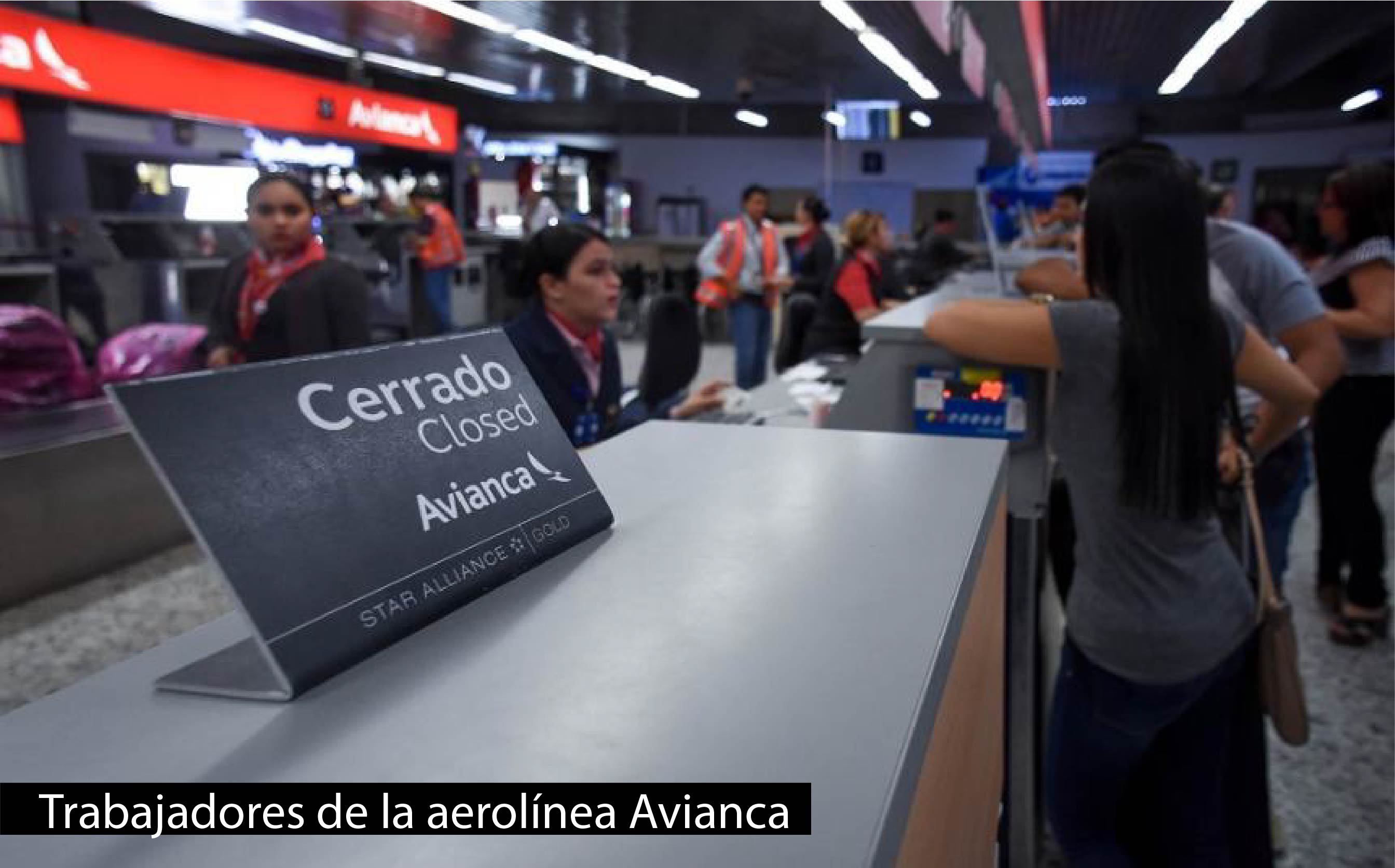 Trabajadores de Avianca