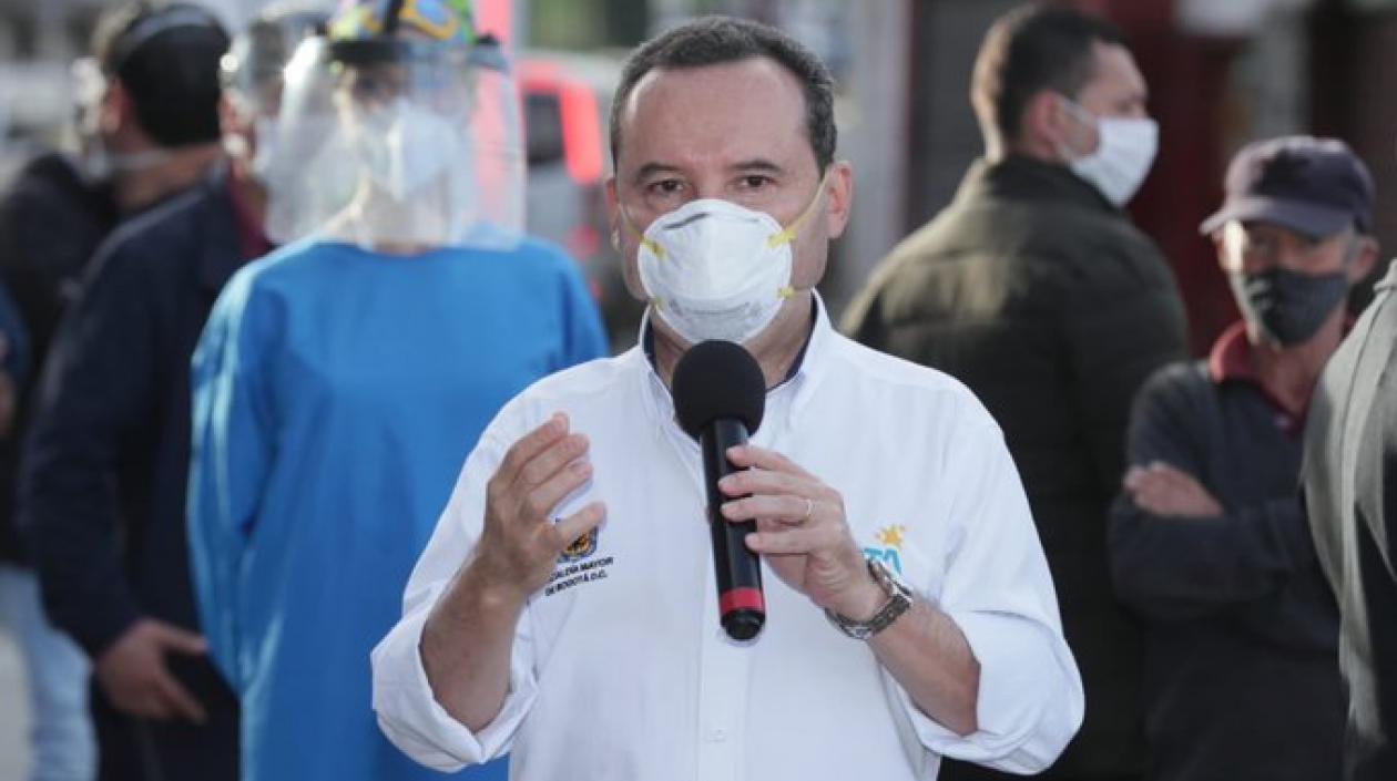 Alejandro Gómez, el Secretario de Salud en Bogotá,