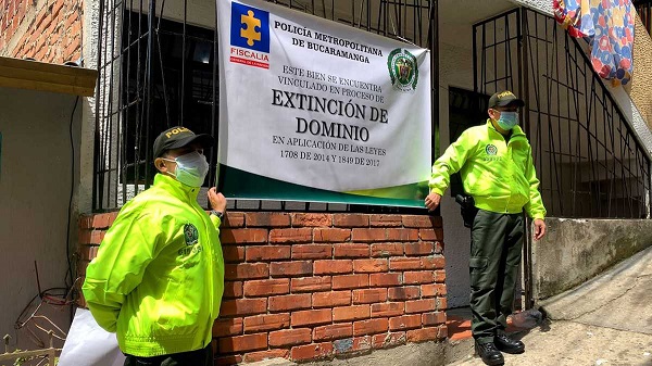 Fiscal entrega resultados sobre extinción de dominio 