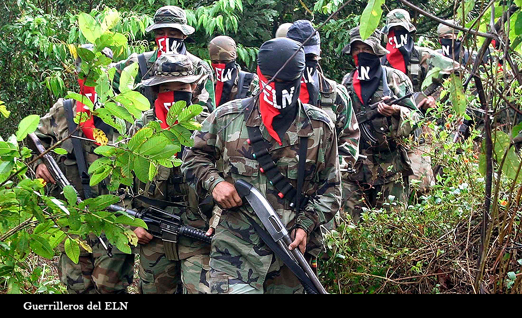 FOTOGRAFIA DE GUERRILLEROS DEL ELN