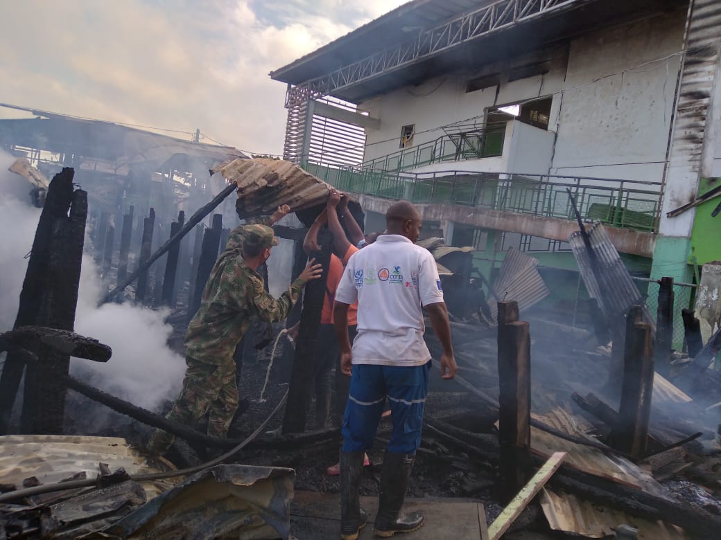 Incendio Riosucio, Chocó