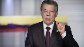 Expresidente Santos felicitó