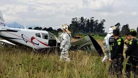 AVIONETA CAÍDA EN CHÍA