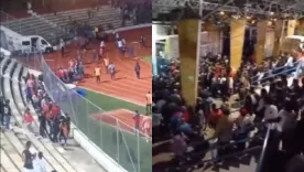 evacuación estadio ecuador