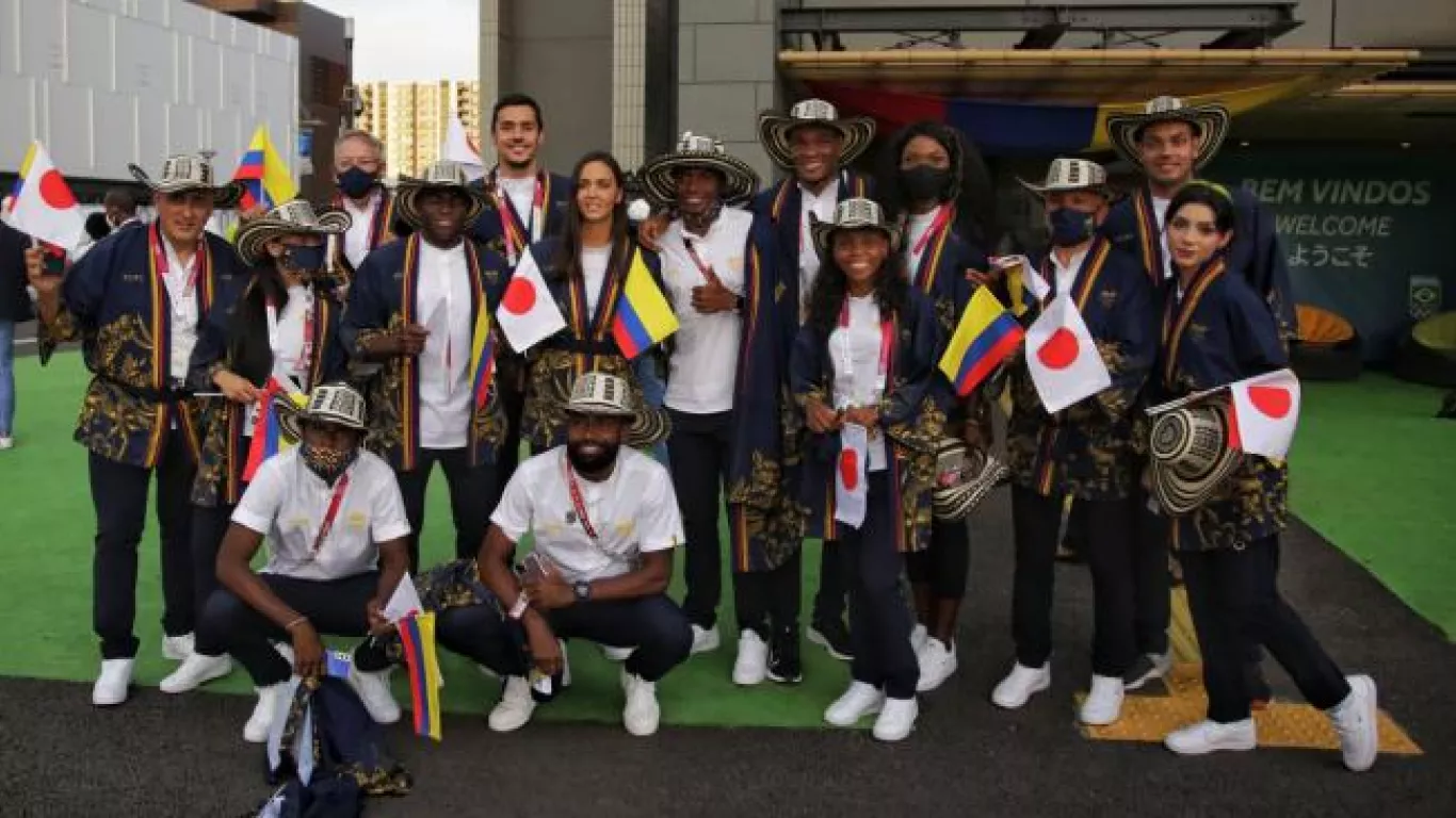 Colombianos en Tokio