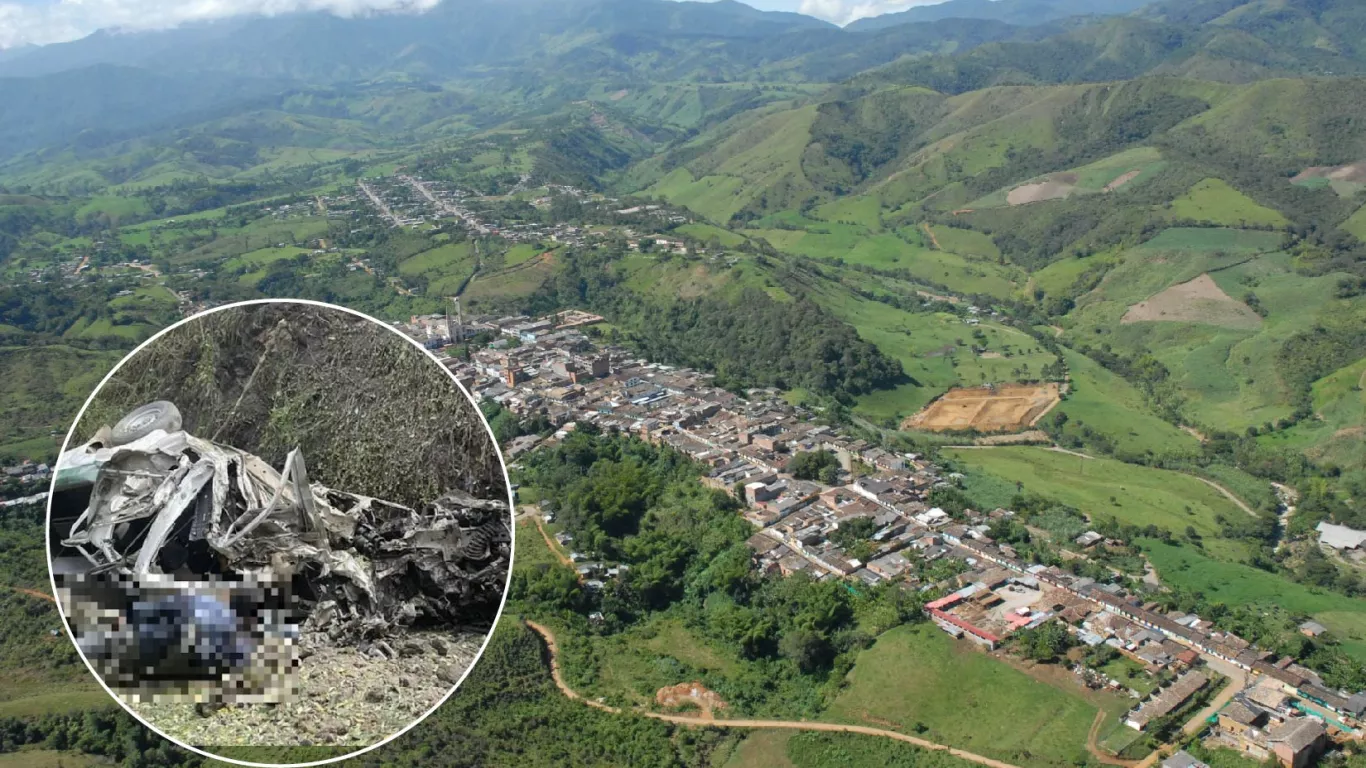 Atentado contra policías en Frontino, Antioquia