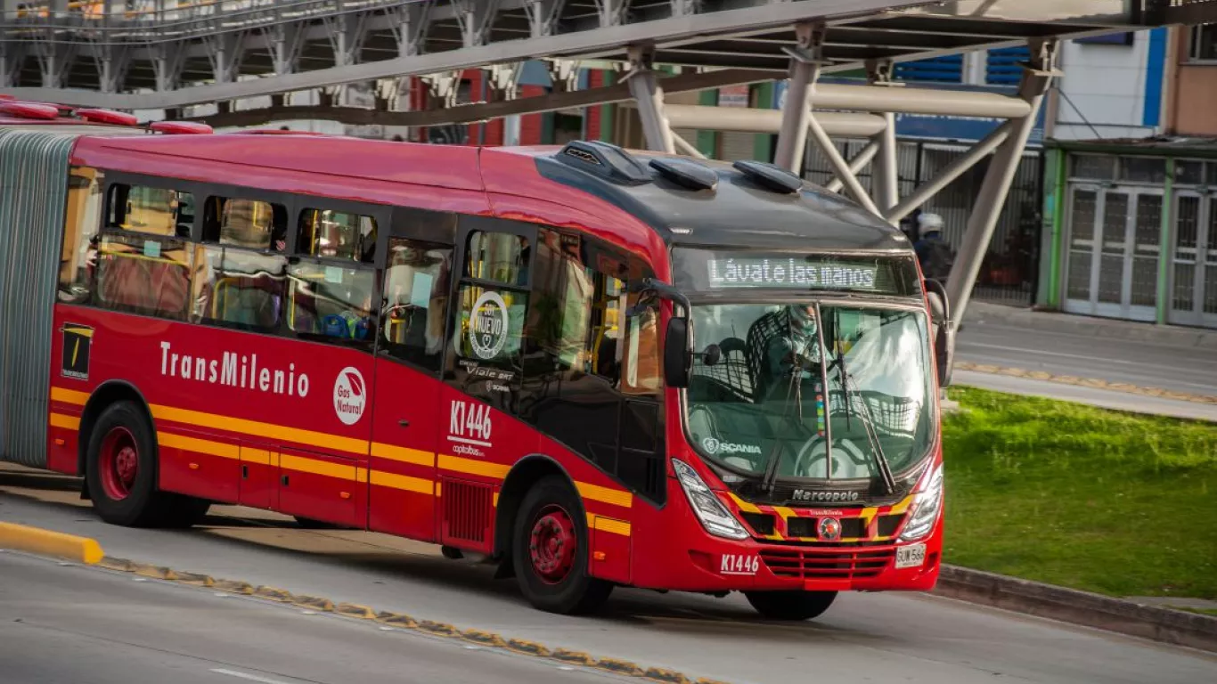 Recuperación de Transmilenio en Bogotá