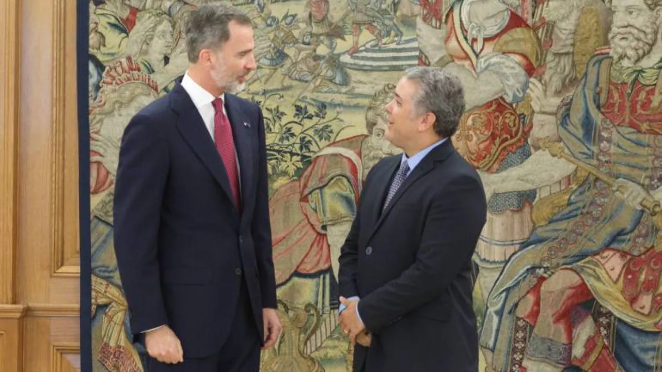 Iván Duque en España