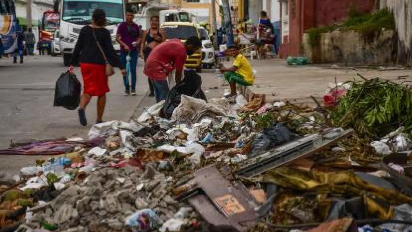 Basura en Barranquilla, Atlántico