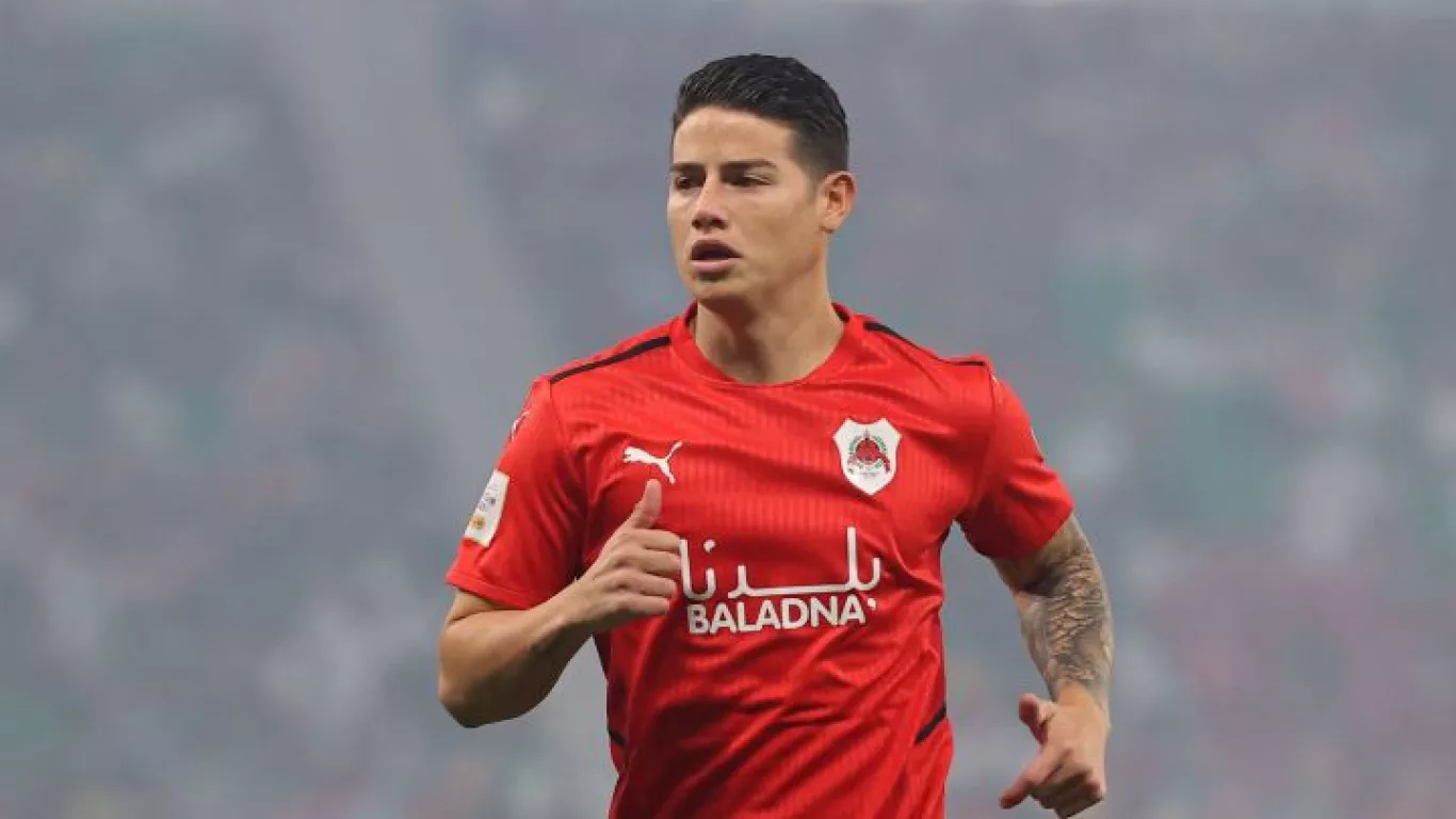 James Rodríguez se estrena en Catar tras anotar frente a Al Sailiya