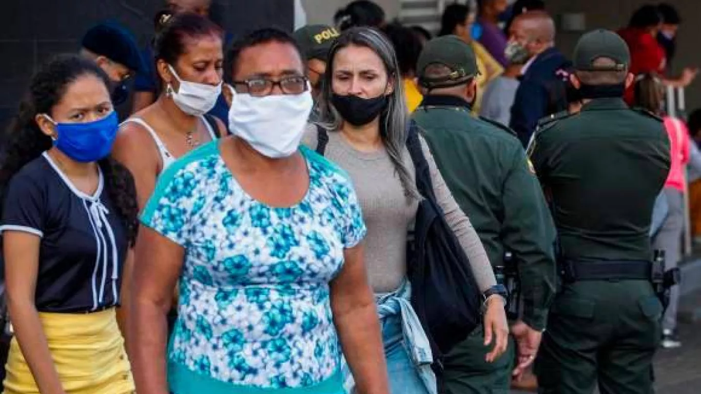Subieron los casos de contagio de covid-19 en Colombia