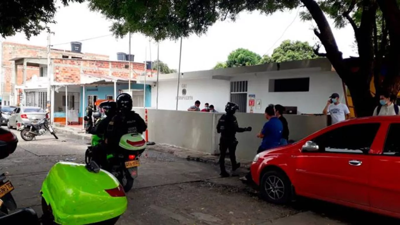 Once presos se fugaron de un CAI en Cúcuta