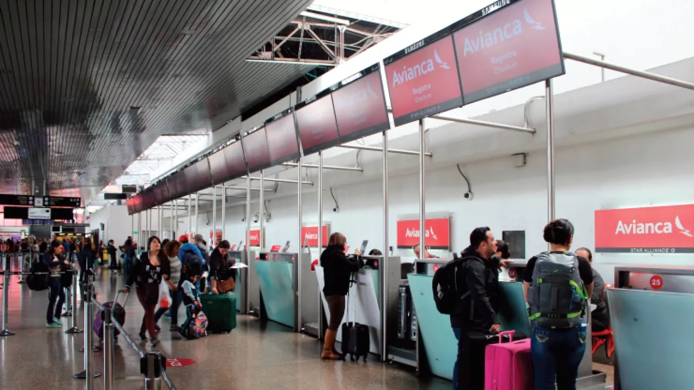 Reinicio operaciones puente aéreo Bogotá