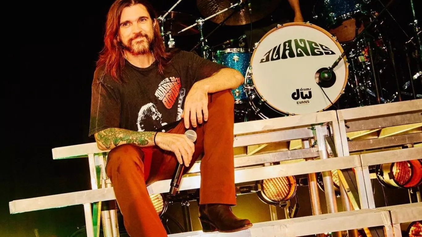 Juanes estará en Bogotá con su show 'Origen'