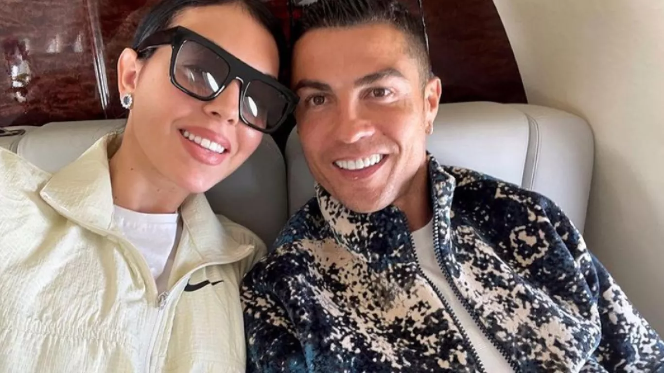 CR7 y Georgina