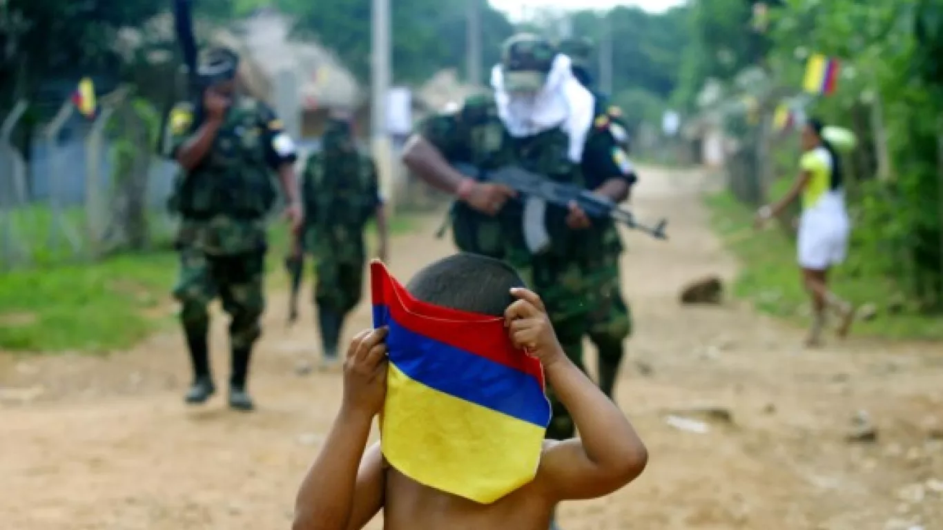 NIÑOS RECLUTADOS EN COLOMBIA