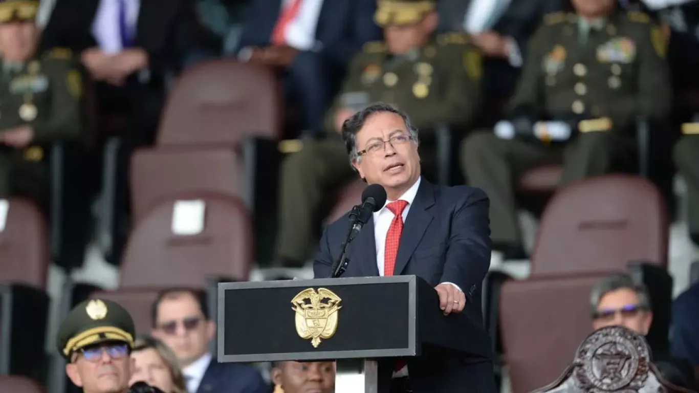 Gustavo Petro enfatizó en las cuatro reformas a la Policía Nacional 