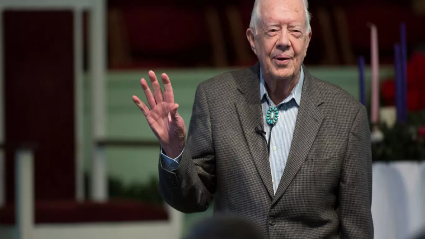 Expresidente de Estados Unidos, Jimmy Carter