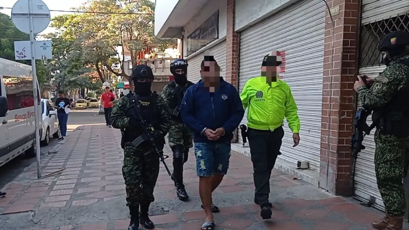 Gaula de las Fuerzas Militares capturaron ocho supuestos extorsionistas 