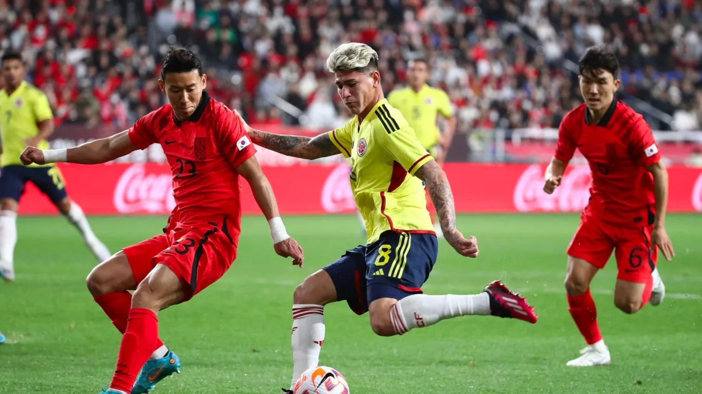 PARTIDO COLOMBIA Y COREA DEL SUR