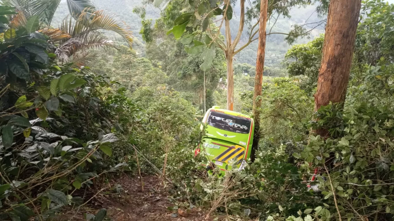 Accidente bus bogotá villeta