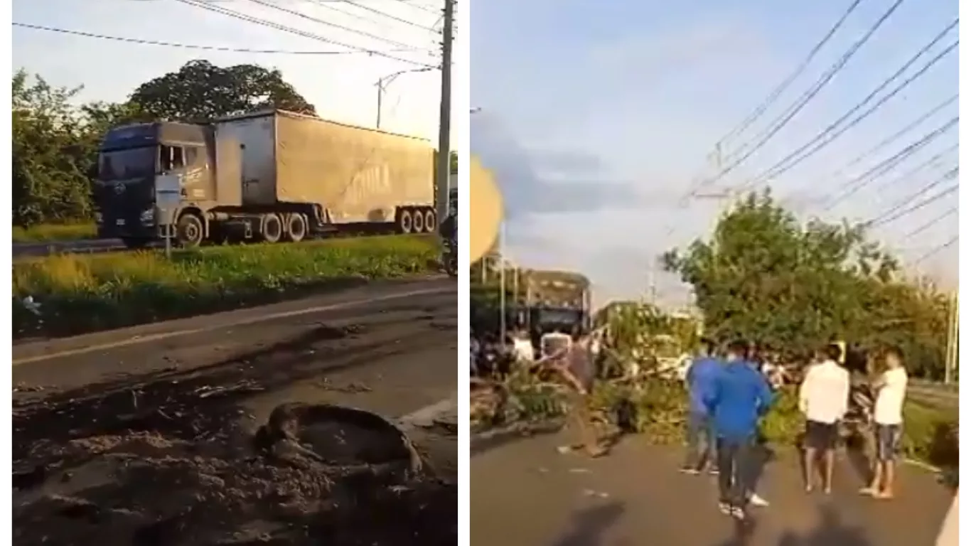 BLOQUEO EN GALAPA