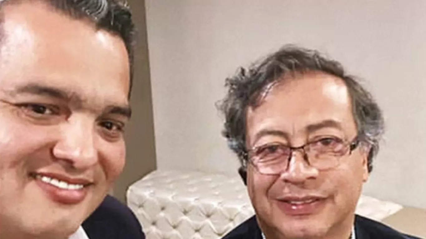 El cónsul de Colombia en Uruguay, Luis Eduardo de la Hoz,