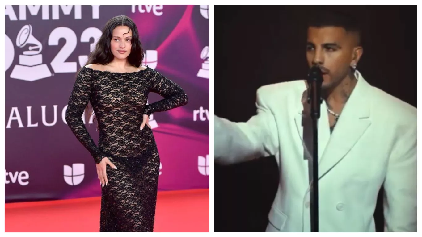 ROSALÍA Y RAUW EN LOS GRAMMY