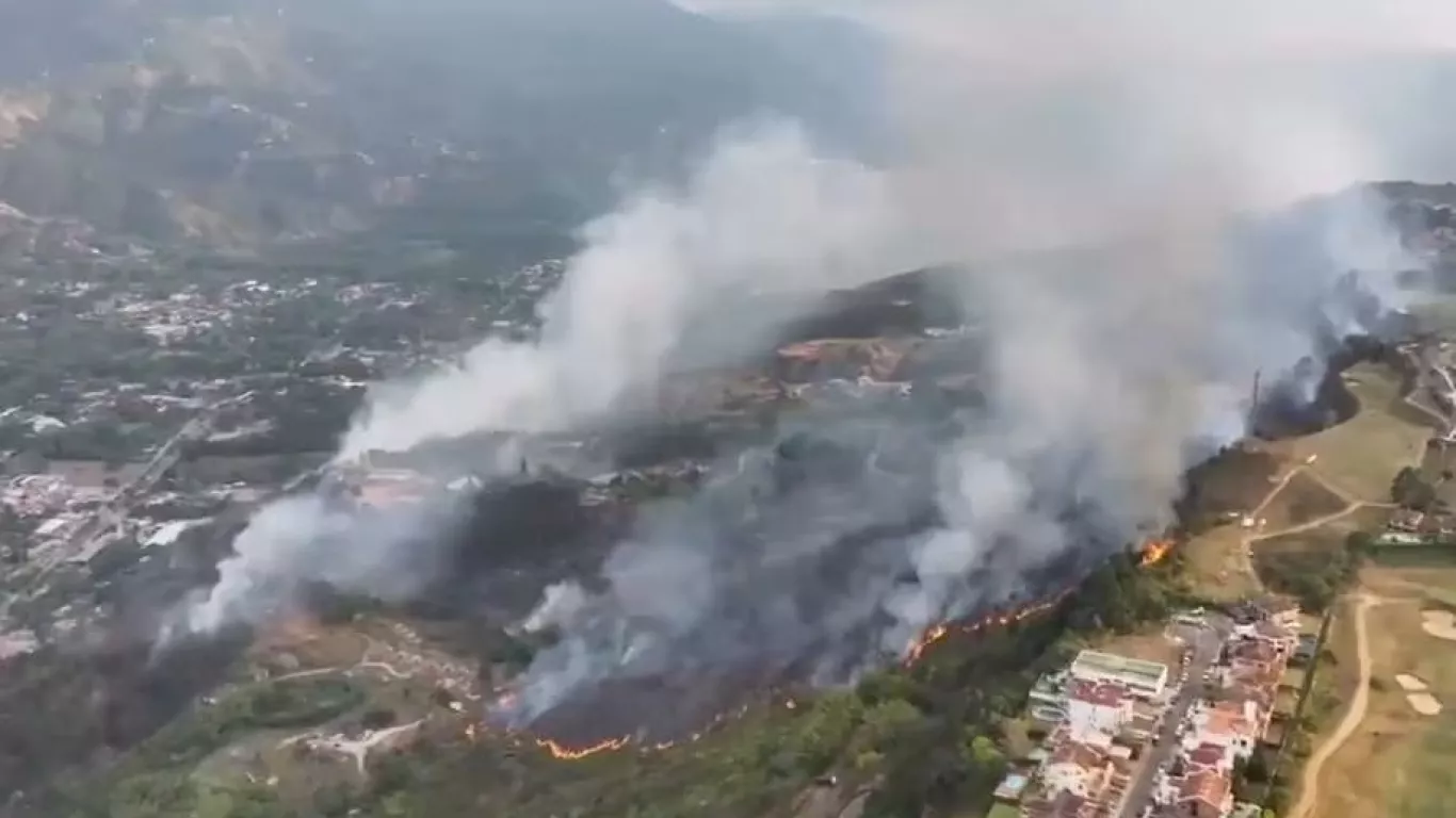 Incendio Piedecuesta