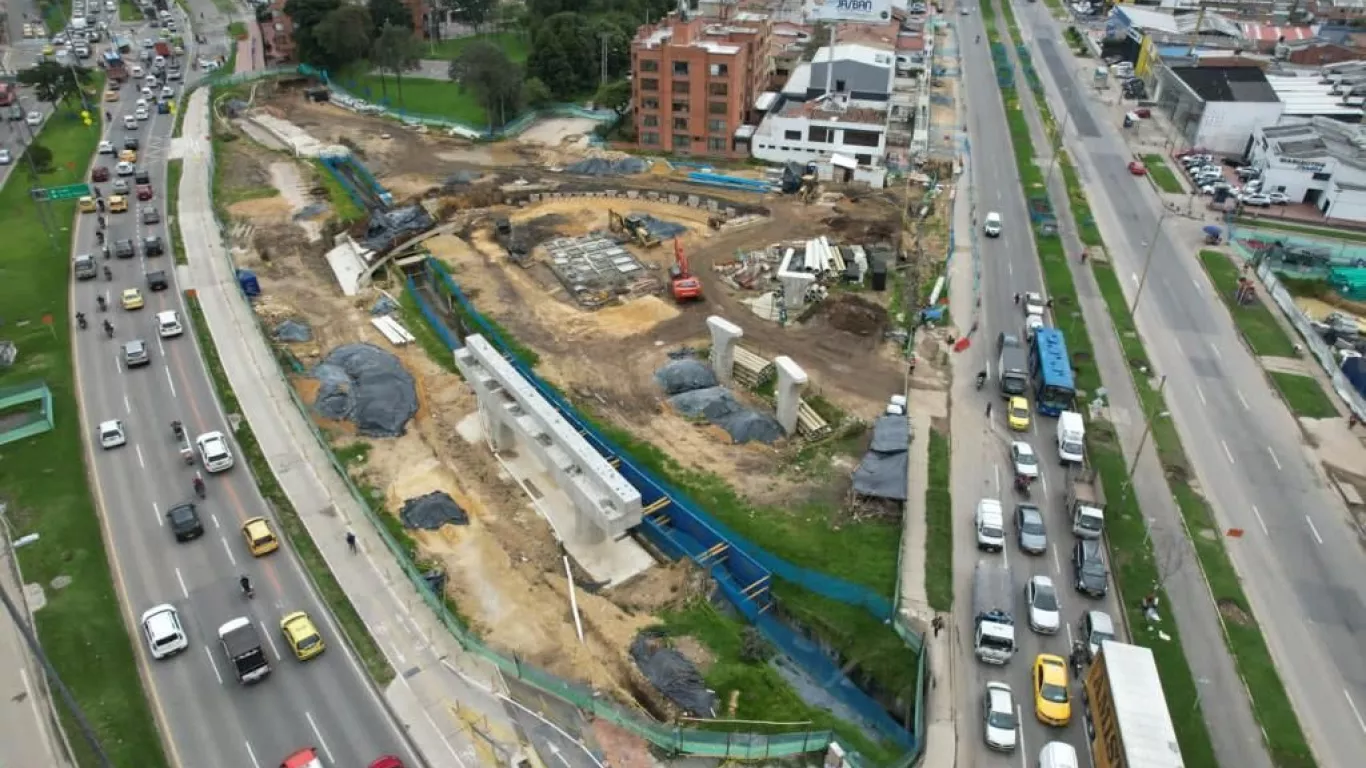 Puente av Boyacá con 127