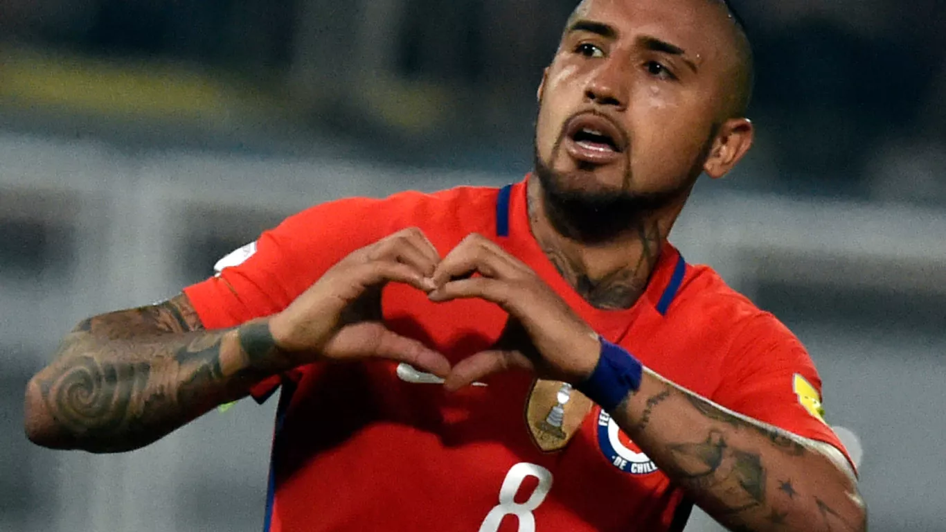 Arturo Vidal baile