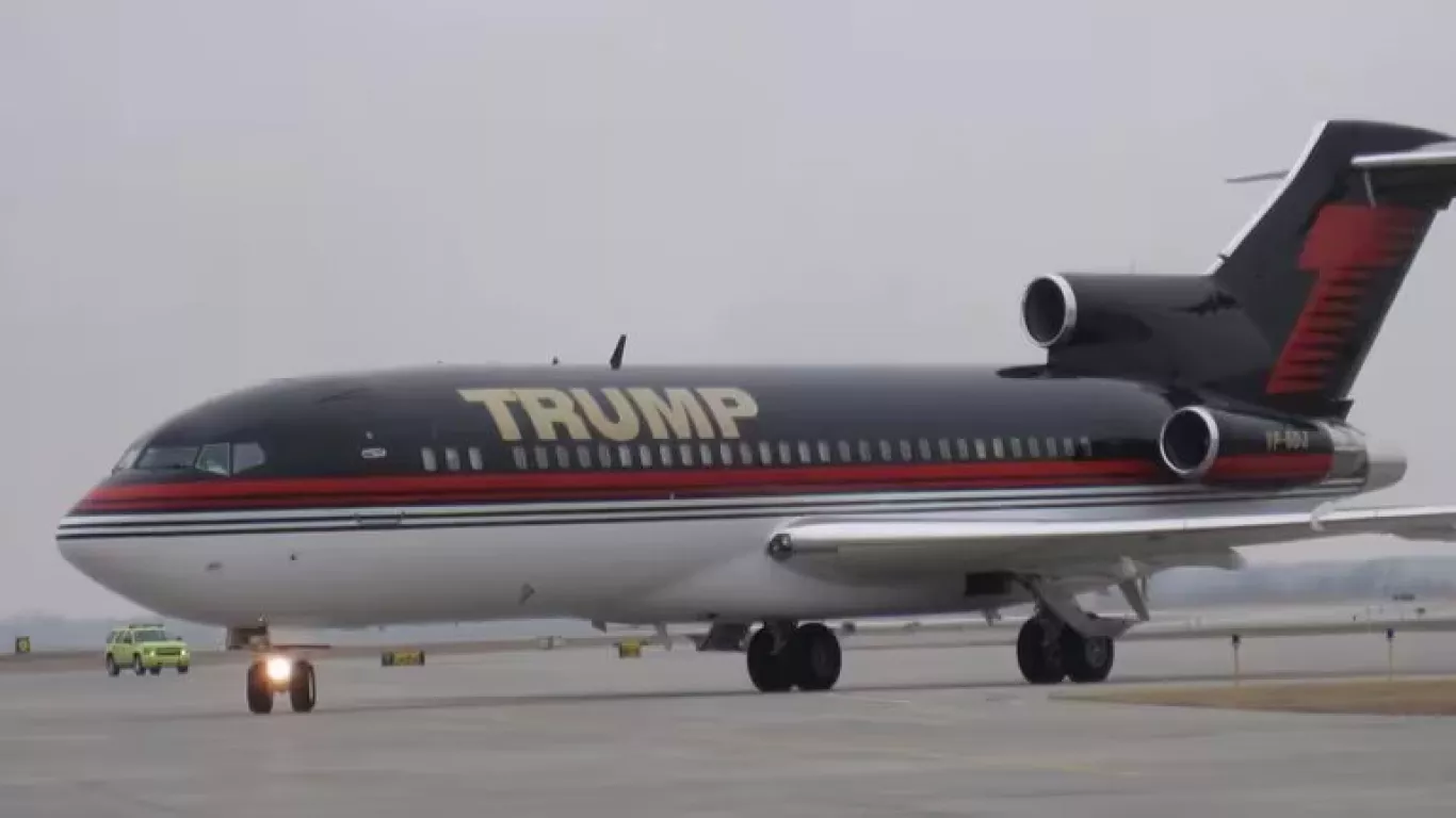 avión trump