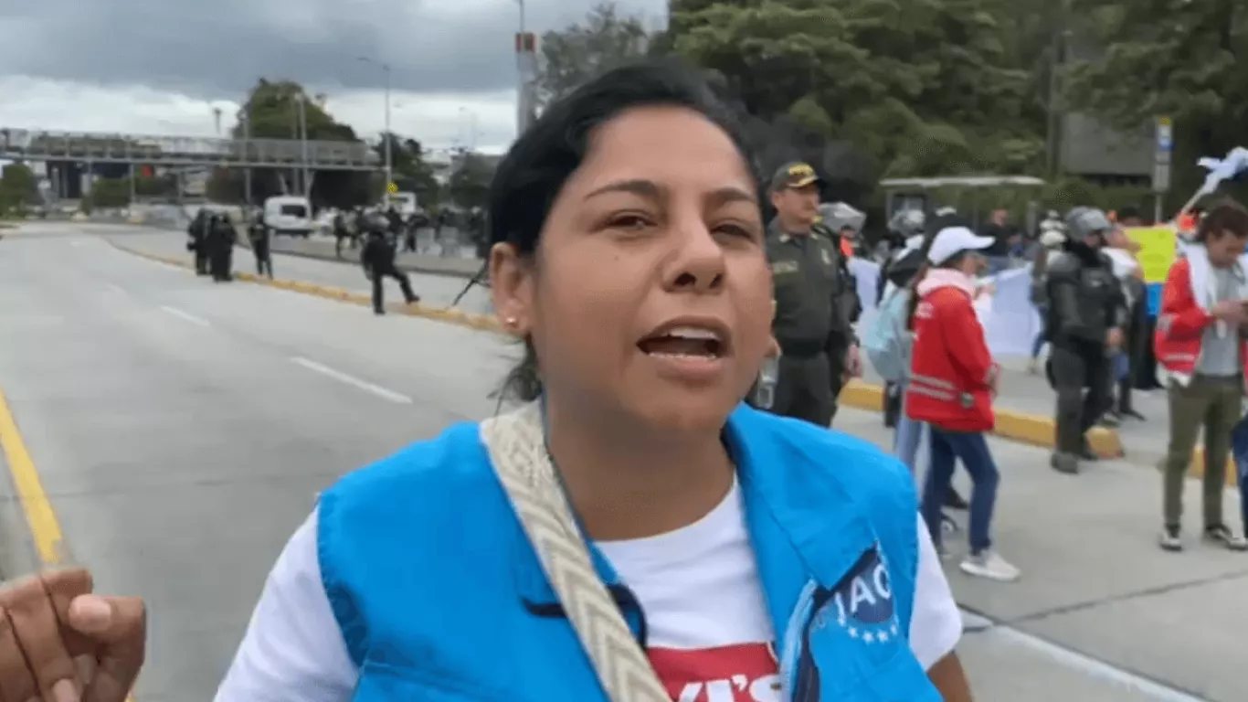 PROTESTA BOGOTÁ 18 DE MAYO